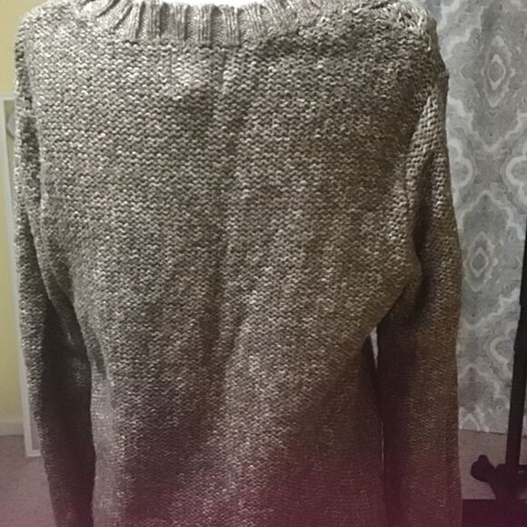 St. John’s Bay Cream/Beige/Gray Sweater Size Large Argyle Pattern - Picture 2 of 2